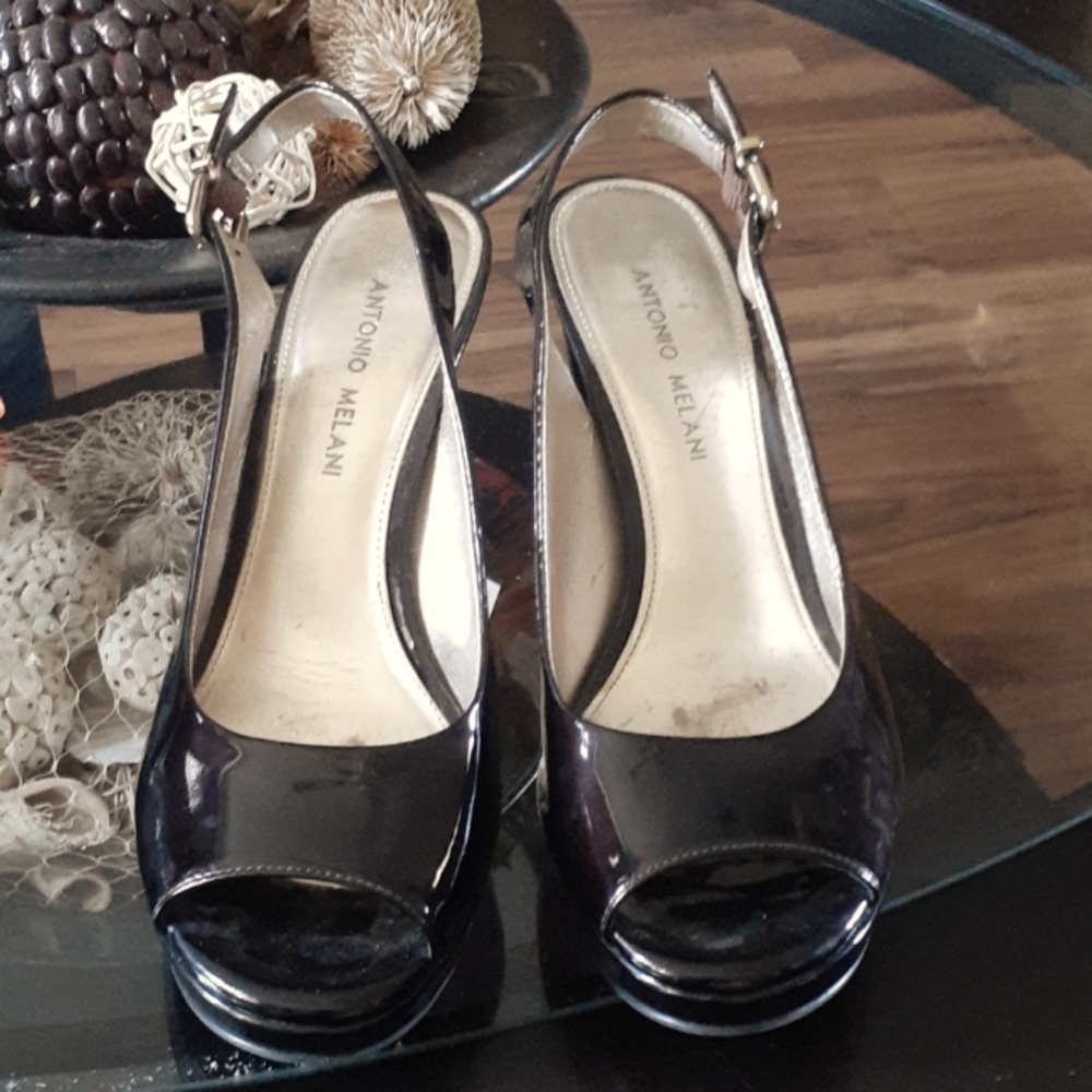 Ladies Open Toe Antonio Melanie Heels